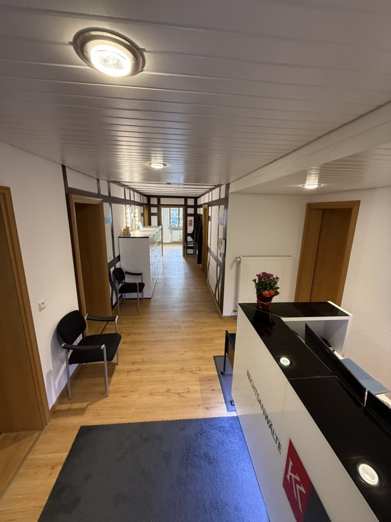 Empfang der Kanzlei in der Luitpoldstraße 30